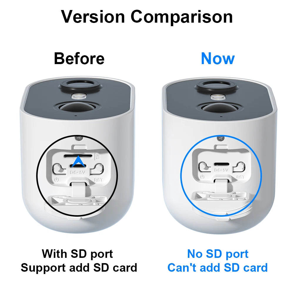 2K Rechargeable Battery Camera 2.4G WiFi Camera Wireless Home Surveillance Security Cameras PIR ,IP65 ,work with ANRAN app