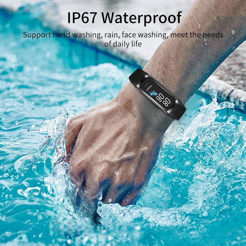 LIGE 1.1 inch Smart Watch Smartwatch Band Women Heart Rate Monitoring Waterproof men Smart Bracelet Sport Fitness Tracker